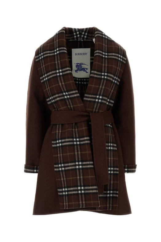 Embroidered wool coat BURBERRY (8131075)