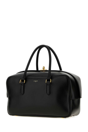 Black leather medium Le 7 handbag BALENCIAGA (A0001M2ACRT)
