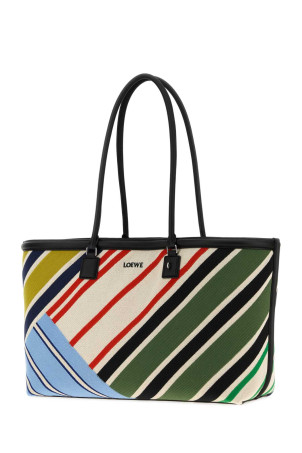 Вишита полотняна сумка для покупок Verano від LOEWE (A039ATMX02)