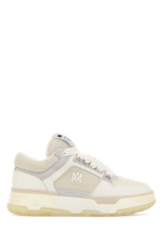 White mesh and leather MA-1 sneakers White AMIRI (AMFOSR1048)