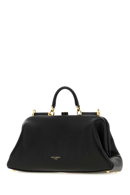 Black large nappa leather Grandma handbag Black DOLCE & GABBANA (BB7992BF984)