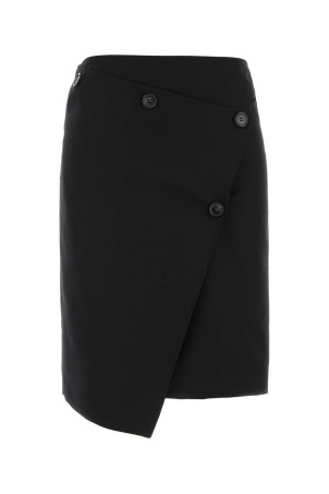 Black wool skirt PT TORINO (CDGOSV0F0STDSD74)
