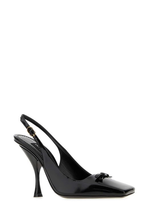 Black leather pumps Black DOLCE & GABBANA (CG1101A1037)