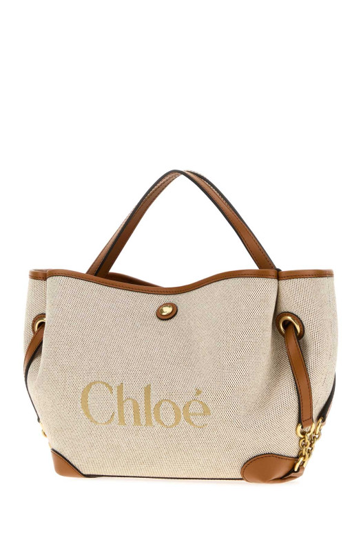 Маленькая сумочка Chloé Clover из песочного полотна CHLOE (CH26AS656S63) CHLOÉ