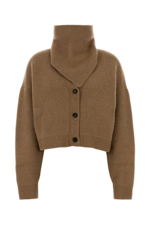 Camel cashmere cardigan Brown LE KASHA (DERIOS0)