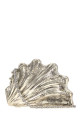 Серебристая металлическая сумочка-клатч Shell от JW ANDERSON (HB0788FA0542) J.W.ANDERSON