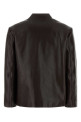 Brown leather jacket Brown JIL SANDER (J02BN0283J07231)