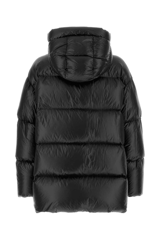 Black nylon down jacket JIL SANDER (J47AF0158J70007)