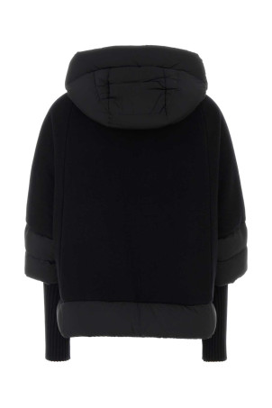 Black wool blend Medea down jacket Black MOORER (MEDEAMR3)