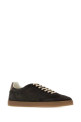 Dark brown suede sneakers BRUNELLO CUCINELLI (MZUMGLJ336)