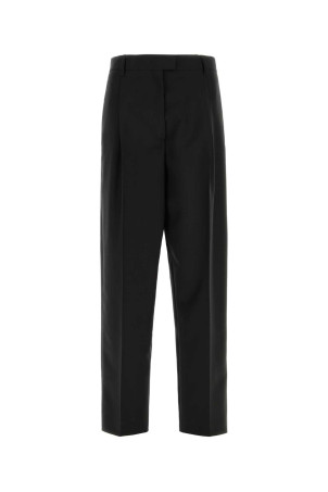 Black wool blend pant Black PRADA (P259KSOOO17LK)