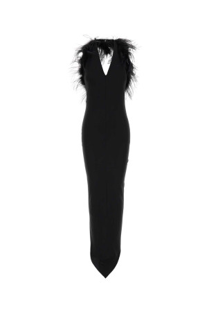 Black jersey long dress BLUMARINE (RF6083J16132A831A)