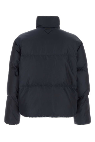 Navy blue Re-Nylon down jacket PRADA (SGD233SOOO1WQ8)