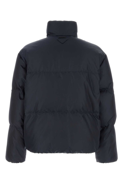 Navy blue Re-Nylon down jacket PRADA (SGD233SOOO1WQ8)