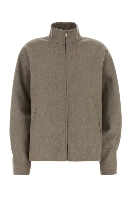 Dove grey wool blend Hiromi jacket PT TORINO (TW2FGK050STDTO03)