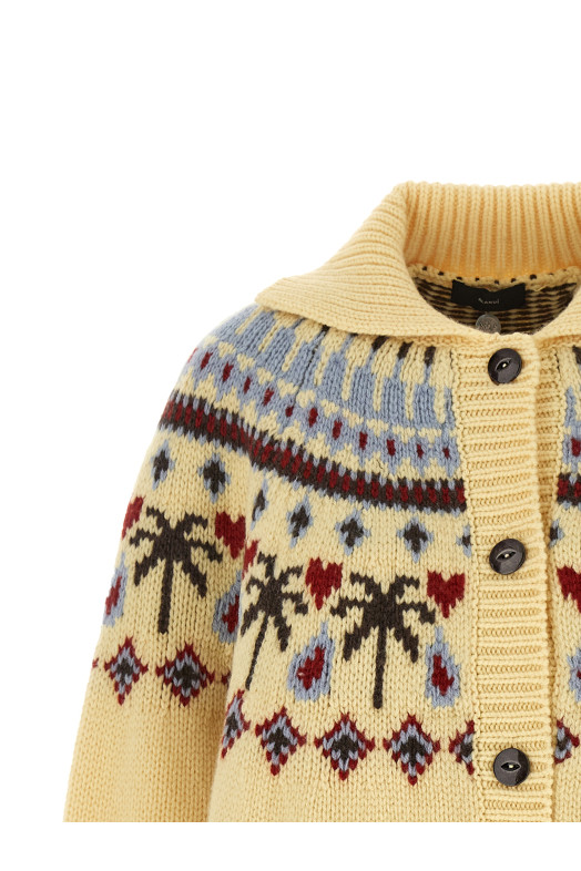 'Sweet Winter' cardigan Multicolor