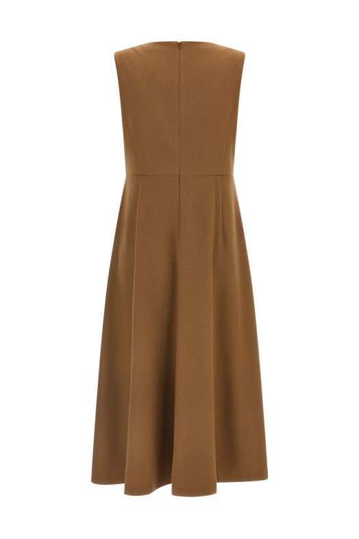 'Curva' dress Brown
