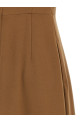 'Curva' dress Brown