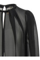 Georgette jacket Black