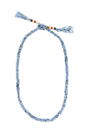 'Bandana' necklace BLUE