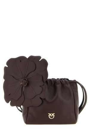 'Flower' pouch Bordeaux