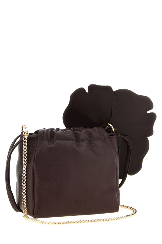'Flower' pouch Bordeaux
