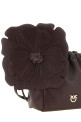 'Flower' pouch Bordeaux