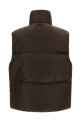 Re-Nylon vest Brown