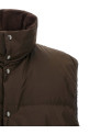 Re-Nylon vest Brown