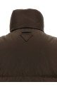 Re-Nylon vest Brown