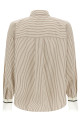 'Monile' cuffed shirt Beige