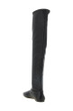 Stretch nappa boots Black