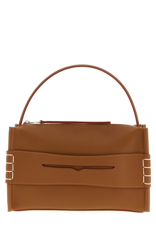 'Loafer' shoulder bag Brown