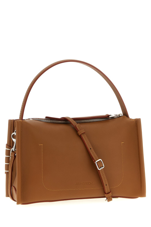 'Loafer' shoulder bag Brown