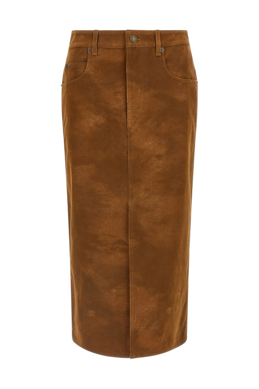 'Bisane' skirt Brown