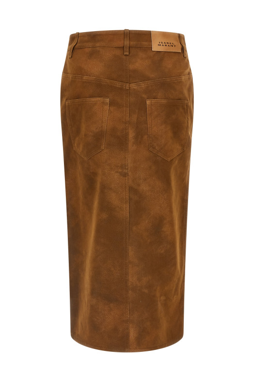 'Bisane' skirt Brown