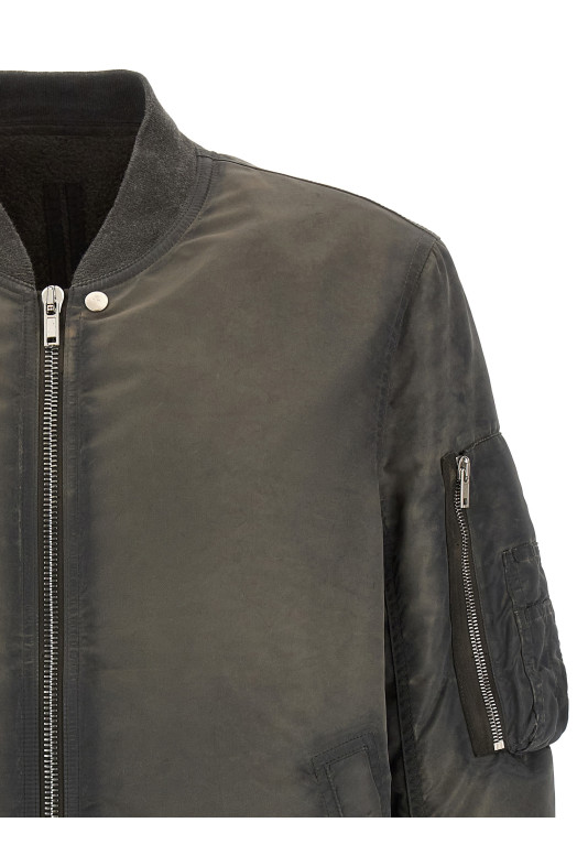 'Classic Flight' bomber jacket Gray