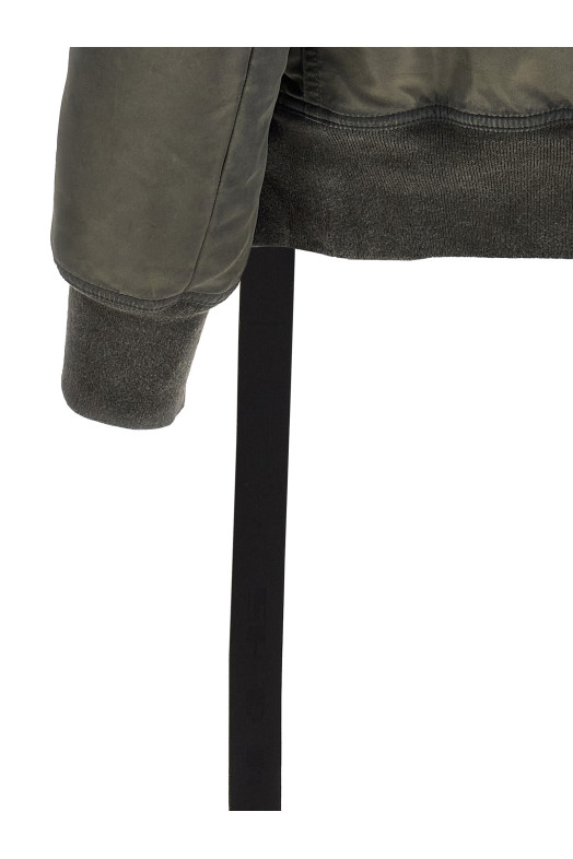 'Classic Flight' bomber jacket Gray
