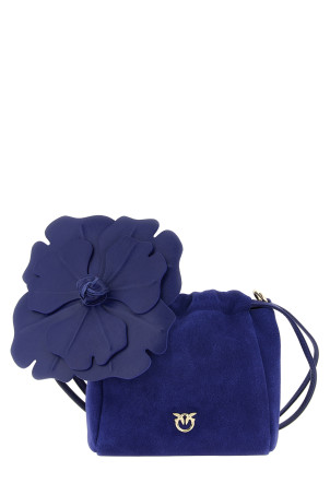 'Flower' pouch Blue