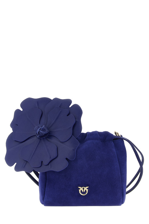 'Flower' pouch Blue
