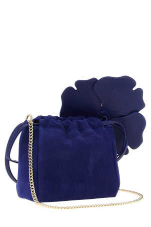 'Flower' pouch Blue