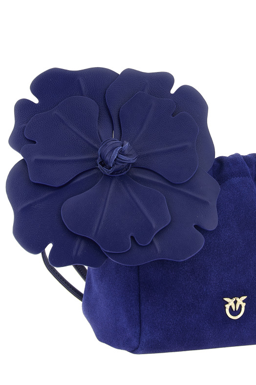 'Flower' pouch Blue