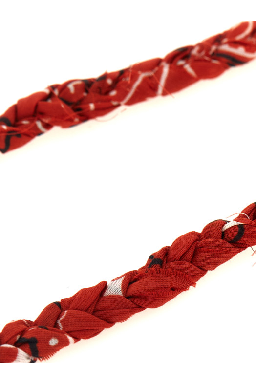 'Bandana' necklace Red