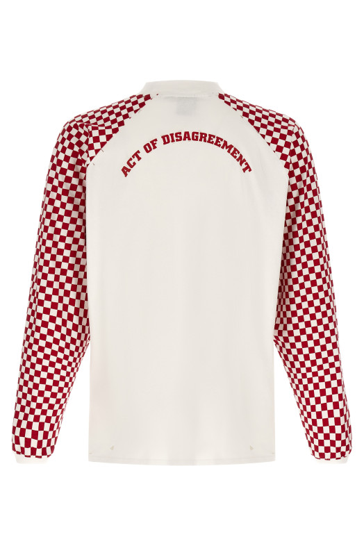 'A.O.D.' T-shirt by Slam Jam Racing Red