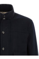 Wool and cashmere jacket Blue