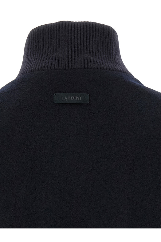 Wool and cashmere jacket Blue