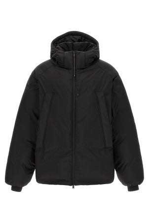 Пуховик с отстегивающимся капюшоном, чёрный Y3 YAMAMOTO KT1530BLACK