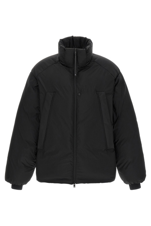 Пуховик с отстегивающимся капюшоном, чёрный Y3 YAMAMOTO KT1530BLACK