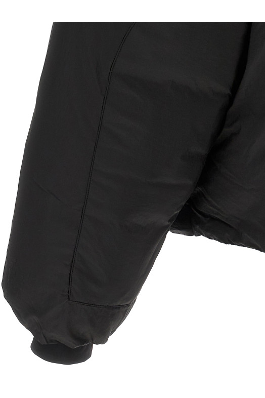 Пуховик с отстегивающимся капюшоном, чёрный Y3 YAMAMOTO KT1530BLACK