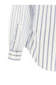 Oxford patchwork shirt BLUE